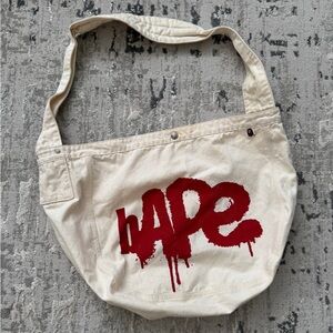 RARE Early 2000s Bape Tote Bag
